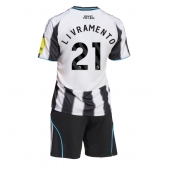 Maillot de football Réplique Newcastle United Tino Livramento #21 Domicile Enfant 2025-26 Manche Courte (+ Pantalon court)