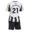 Maillot de football Réplique Newcastle United Tino Livramento #21 Domicile Enfant 2025-26 Manche Courte (+ Pantalon court)
