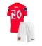 Maillot de football Réplique Norway Antonio Nusa #20 Domicile Enfant Mondial 2026 Manche Courte (+ Pantalon court)