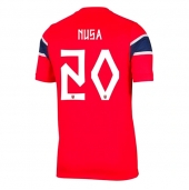 Maillot de football Réplique Norway Antonio Nusa #20 Domicile Mondial 2026 Manche Courte
