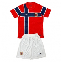 Maillot de football Réplique Norway Domicile Enfant Mondial 2026 Manche Courte (+ Pantalon court)