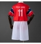Maillot de football Réplique Norway Jorgen Strand Larsen #11 Domicile Enfant Mondial 2026 Manche Courte (+ Pantalon court)