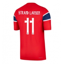 Maillot de football Réplique Norway Jorgen Strand Larsen #11 Domicile Mondial 2026 Manche Courte