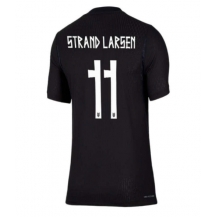 Maillot de football Réplique Norway Jorgen Strand Larsen #11 Extérieur Femme Mondial 2026 Manche Courte