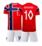Maillot de football Réplique Norway Martin Odegaard #10 Domicile Enfant Mondial 2026 Manche Courte (+ Pantalon court)