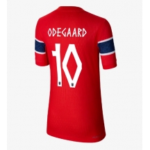 Maillot de football Réplique Norway Martin Odegaard #10 Domicile Femme Mondial 2026 Manche Courte