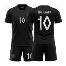 Maillot de football Réplique Norway Martin Odegaard #10 Extérieur Enfant Mondial 2026 Manche Courte (+ Pantalon court)