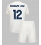 Maillot de football Réplique Nottingham Forest Douglas Luiz #12 Extérieur Enfant 2025-26 Manche Courte (+ Pantalon court)