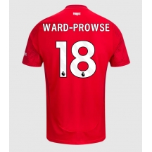 Maillot de football Réplique Nottingham Forest James Ward-Prowse #18 Domicile 2024-25 Manche Courte