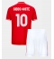 Maillot de football Réplique Nottingham Forest Morgan Gibbs-White #10 Domicile Enfant 2025-26 Manche Courte (+ Pantalon court)