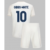 Maillot de football Réplique Nottingham Forest Morgan Gibbs-White #10 Extérieur Enfant 2025-26 Manche Courte (+ Pantalon court)