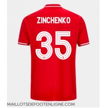 Maillot de football Réplique Nottingham Forest Oleksandr Zinchenko #35 Domicile 2025-26 Manche Courte