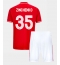 Maillot de football Réplique Nottingham Forest Oleksandr Zinchenko #35 Domicile Enfant 2025-26 Manche Courte (+ Pantalon court)