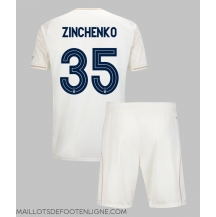 Maillot de football Réplique Nottingham Forest Oleksandr Zinchenko #35 Extérieur Enfant 2025-26 Manche Courte (+ Pantalon court)