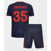 Maillot de football Réplique Nottingham Forest Oleksandr Zinchenko #35 Troisième Enfant 2025-26 Manche Courte (+ Pantalon court)