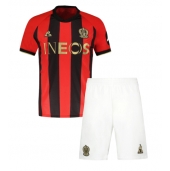 Maillot de football Réplique OGC Nice Domicile Enfant 2024-25 Manche Courte (+ Pantalon court)