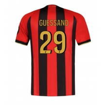 Maillot de football Réplique OGC Nice Evann Guessand #29 Domicile 2024-25 Manche Courte