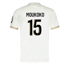 Maillot de football Réplique OGC Nice Youssoufa Moukoko #15 Extérieur 2024-25 Manche Courte