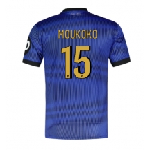 Maillot de football Réplique OGC Nice Youssoufa Moukoko #15 Troisième 2024-25 Manche Courte