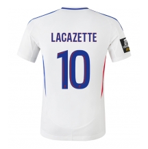 Maillot de football Réplique Olympique Lyonnais Alexandre Lacazette #10 Domicile 2024-25 Manche Courte