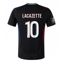 Maillot de football Réplique Olympique Lyonnais Alexandre Lacazette #10 Extérieur 2024-25 Manche Courte