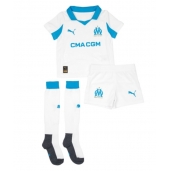 Maillot de football Réplique Olympique de Marseille Domicile Enfant 2025-26 Manche Courte (+ Pantalon court)