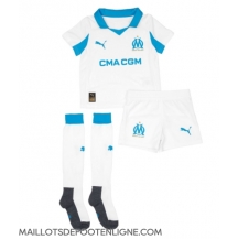 Maillot de football Réplique Olympique de Marseille Domicile Enfant 2025-26 Manche Courte (+ Pantalon court)