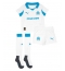 Maillot de football Réplique Olympique de Marseille Domicile Enfant 2025-26 Manche Courte (+ Pantalon court)