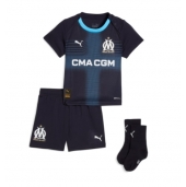 Maillot de football Réplique Olympique de Marseille Extérieur Enfant 2025-26 Manche Courte (+ Pantalon court)