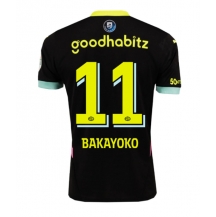 Maillot de football Réplique PSV Eindhoven Johan Bakayoko #11 Extérieur 2024-25 Manche Courte