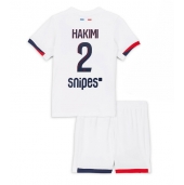 Maillot de football Réplique Paris Saint-Germain Achraf Hakimi #2 Extérieur Enfant 2025-26 Manche Courte (+ Pantalon court)