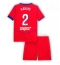 Maillot de football Réplique Paris Saint-Germain Achraf Hakimi #2 Troisième Enfant 2025-26 Manche Courte (+ Pantalon court)