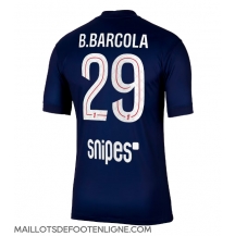 Maillot de football Réplique Paris Saint-Germain Bradley Barcola #29 Domicile 2025-26 Manche Courte