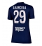Maillot de football Réplique Paris Saint-Germain Bradley Barcola #29 Domicile Femme 2025-26 Manche Courte