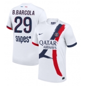 Maillot de football Réplique Paris Saint-Germain Bradley Barcola #29 Extérieur 2025-26 Manche Courte