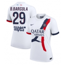 Maillot de football Réplique Paris Saint-Germain Bradley Barcola #29 Extérieur Femme 2025-26 Manche Courte