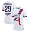 Maillot de football Réplique Paris Saint-Germain Bradley Barcola #29 Extérieur Femme 2025-26 Manche Courte