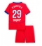 Maillot de football Réplique Paris Saint-Germain Bradley Barcola #29 Troisième Enfant 2025-26 Manche Courte (+ Pantalon court)