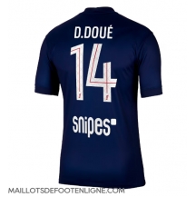 Maillot de football Réplique Paris Saint-Germain Desire Doue #14 Domicile 2025-26 Manche Courte