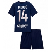 Maillot de football Réplique Paris Saint-Germain Desire Doue #14 Domicile Enfant 2025-26 Manche Courte (+ Pantalon court)