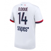 Maillot de football Réplique Paris Saint-Germain Desire Doue #14 Extérieur 2025-26 Manche Courte