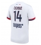 Maillot de football Réplique Paris Saint-Germain Desire Doue #14 Extérieur 2025-26 Manche Courte