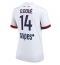 Maillot de football Réplique Paris Saint-Germain Desire Doue #14 Extérieur Femme 2025-26 Manche Courte
