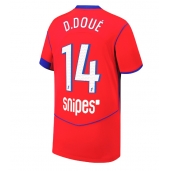 Maillot de football Réplique Paris Saint-Germain Desire Doue #14 Troisième 2025-26 Manche Courte