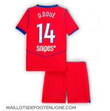 Maillot de football Réplique Paris Saint-Germain Desire Doue #14 Troisième Enfant 2025-26 Manche Courte (+ Pantalon court)