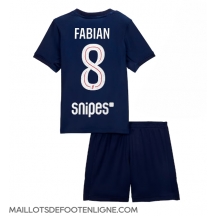 Maillot de football Réplique Paris Saint-Germain Fabian Ruiz #8 Domicile Enfant 2025-26 Manche Courte (+ Pantalon court)