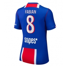 Maillot de football Réplique Paris Saint-Germain Fabian Ruiz #8 Domicile Femme 2026-27 Manche Courte