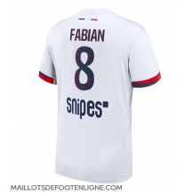Maillot de football Réplique Paris Saint-Germain Fabian Ruiz #8 Extérieur 2025-26 Manche Courte