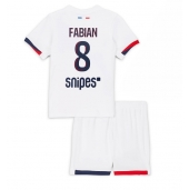 Maillot de football Réplique Paris Saint-Germain Fabian Ruiz #8 Extérieur Enfant 2025-26 Manche Courte (+ Pantalon court)