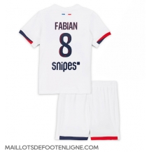 Maillot de football Réplique Paris Saint-Germain Fabian Ruiz #8 Extérieur Enfant 2025-26 Manche Courte (+ Pantalon court)